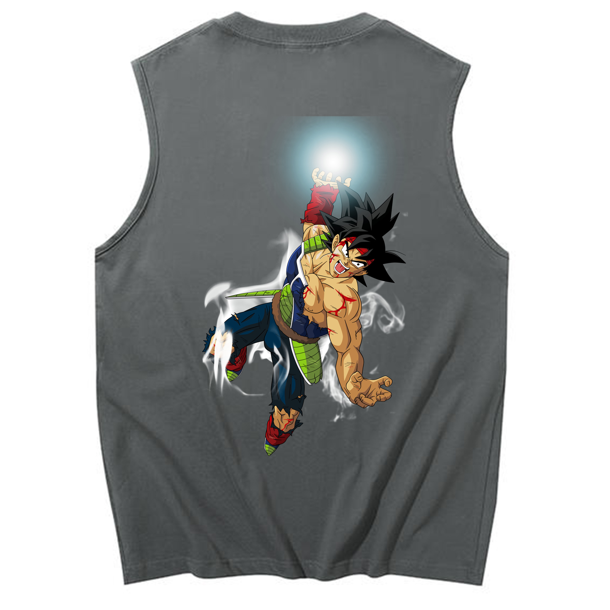 （画像用） ドラゴンボール バーダック DRAGON BALL Burdock コットン100％タンクトップ（背面プリント）